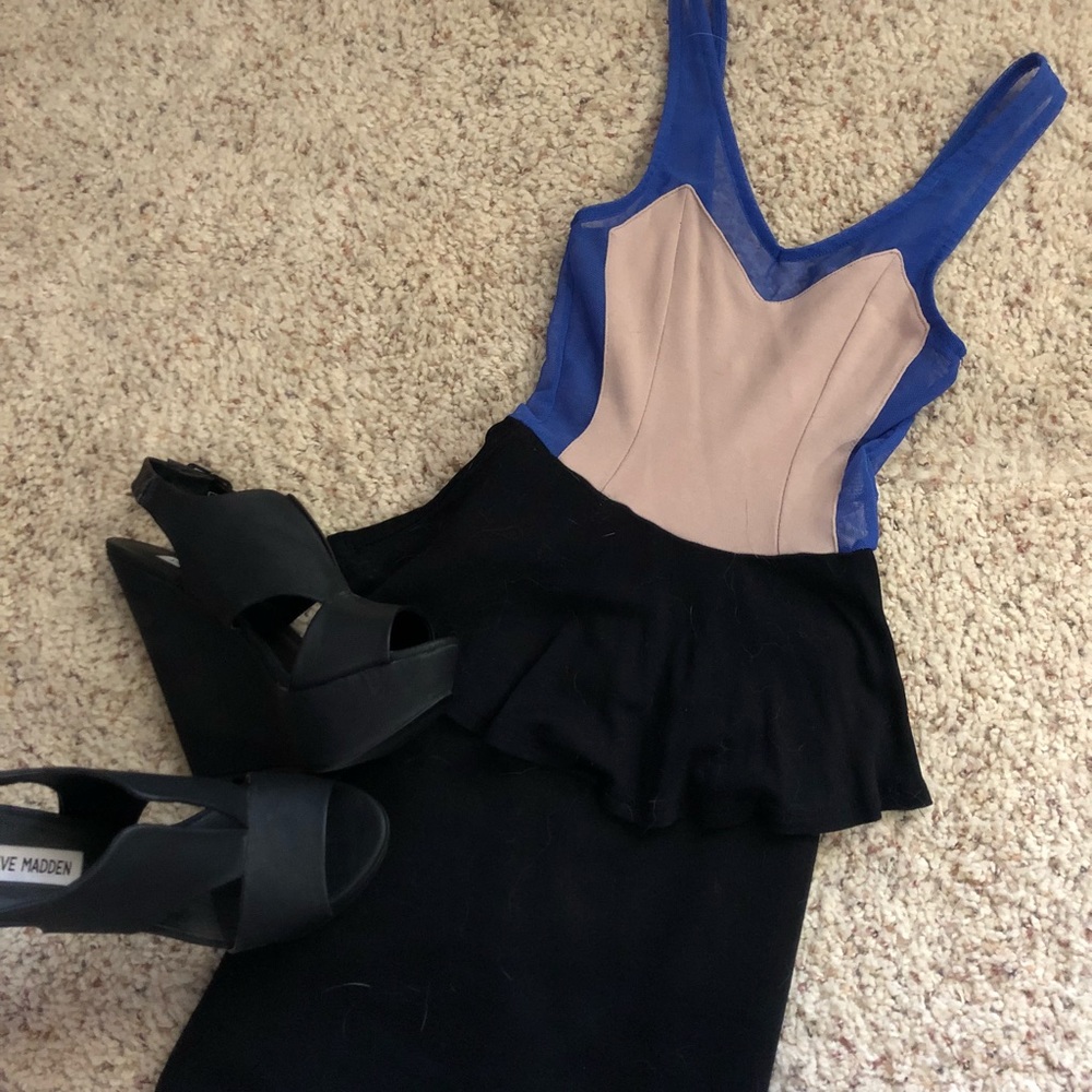 Urban outfitters sparkle and fade crop top
